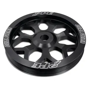 Pacific Performance Engineering - PPE Billet Aluminum Pulley Wheel 7Y Style for Chevy/GMC (2001-16) 6.6L Duramax - Image 5