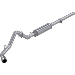MBRP Aluminized Steel 3" Cat Back Single Side for 2009-2013 Chevrolet/GMC 1500 4.8/ 5.3/ 6.0L RC/ EC/ CC, Excludes Extended Cab 8 ft Bed. - S5054AL