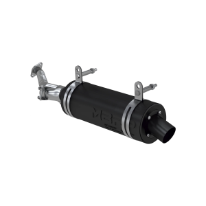 MBRP Slip-on combination w/Sport Muffler for Kawasaki (2006-11) KVF 750 Brute Force