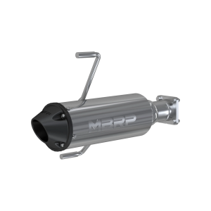 MBRP Single Slip-on System w/Performance Muffler for Kawasaki (2020-26) Teryx KRX 1000
