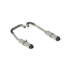 MBRP Complete dual system headers back Exhaust for Polaris (2011-14) RZR 900 All Models
