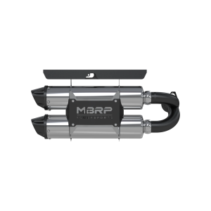 MBRP Stacked Dual Slip-on, Performance Series for 2014 Polaris RZR XP 1000