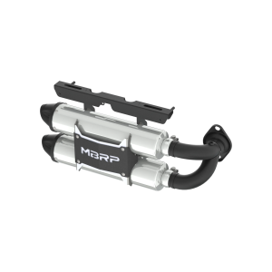 MBRP Stacked Dual Slip-on, Performance Series for Polaris (2015-17) RZR XP 1000