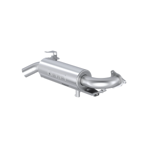 MBRP 5" Single Slip-on System with Catalytic Converter, Performance Series for Polaris (2020-26) RZR PRO XP