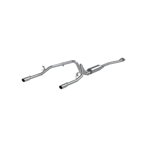 MBRP Aluminized Steel 2.5" Cat Back Dual Split Rear for 2003-2007 Chevrolet/GMC 1500 Silverado/ Sierra 4.8/ 5.3L EC/ CC-SB ('07 Classic Only) - S5016AL