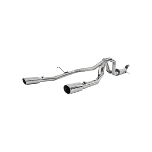 MBRP 2.5" Cat Back Exhaust for Chevy/GMC (2009-12) Colorado/Canyon 5.3L V8 EC/CC-SB, Dual Rear, T409 Stainless