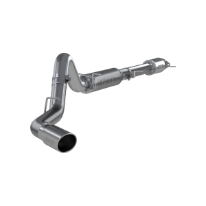 MBRP Aluminized Steel 4" Cat Back Single Side Exit, Street Version for 2020-2026 Chevrolet/GMC 2500/3500 HD, Silverado/Sierra 6.6L, V8 - S5093AL