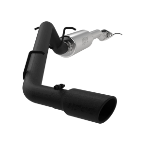 MBRP 3" Cat Back Exhaust for Chevy/GMC (2017-22) Colorado/Canyon 2.5L/3.6L, Single Side, Black-Coated Aluminized