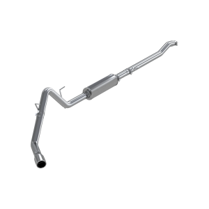 MBRP Aluminized Steel 3" Cat Back Single Side for 2005-2007 Dodge Dakota 3.7/ 4.7L - S5134AL