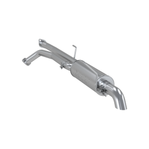 MBRP 2.5" Dual Cat-Back Exhaust for Toyota (2007-08) Tundra 4.7L/5.7L, RC-8ft Bed/EC-6.5ft Bed. & CC, 3" Turn Down, Aluminized