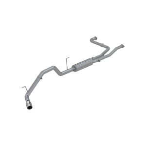 MBRP 3" Cat Back Exhaust for Nissan (2004-15) Titan 5.6L, EC/CC - excludes 159.4" long wheelbase, Single Side, T409 Stainless