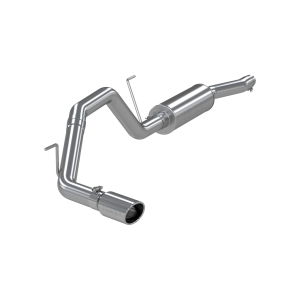 MBRP Aluminized Steel 3" Cat Back Single Side for 2004-2006 Nissan Titan 5.6L, EC/CC - S5400AL