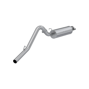 MBRP 2.5" Cat-Back Exhaust for Jeep (2000-06) Wrangler/Rubicon (TJ) Inline-4 2.5L, Inline-6 4.0L, Single Side, Aluminized