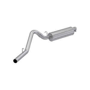 MBRP 2.5" Cat-Back Exhaust for Jeep (1997-99) Wrangler (TJ) Inline-4 2.5L, Inline-6 4.0L, Single Side, Aluminized