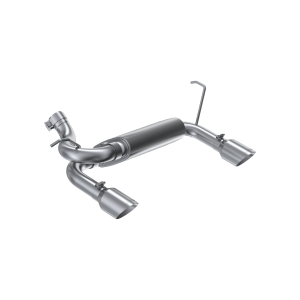 MBRP Aluminized Steel 2.5" Axle Back Dual Rear Exit for 2007-2018 Jeep Wrangler/Rubicon (JK) 3.6L/3.8L V6 - S5528AL