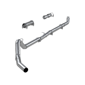 MBRP 4" Cat Back Exhaust for Chevy/GMC (2001-07) 2500/3500 Duramax Classic EC/CC, Single Side - No Muffler, T409 Stainless