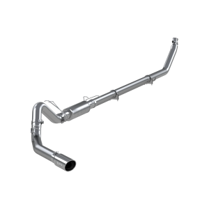 MBRP T409 Stainless Steel Turbo Back 4" Single Side for 1998-2002 Dodge Ram 2500/3500 5.9L Cummins; Turbo Back - S6100409