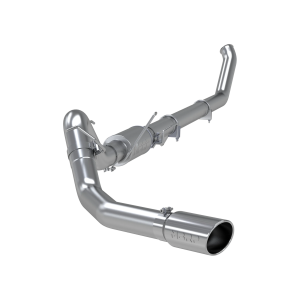 MBRP T409 Stainless Steel Turbo Back 4" Single Side for 2003-2004 Dodge Ram 2500/3500 Cummins 5.9L Cummins 305hp Models - S6104409