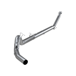 MBRP Aluminized Steel 5" Turbo Back Single Side Exit - No Muffler for 1998-2002 Dodge Ram 2500/3500 Cummins - S61120PLM