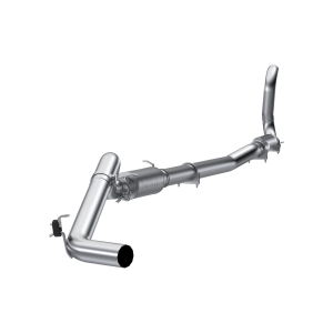 MBRP 4" Turbo Back Exhaust for Dodge (1988-93) Ram 2500/3500 Cummins, Single Side Exit (4WD only), Aluminized