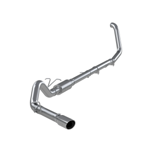 MBRP T409 Stainless Steel 4" Turbo Back Single Side Exit for 1999-2003 Ford F-250/350 7.3L Powerstroke - S6200409