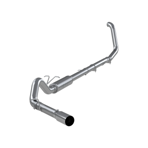 MBRP T304 Stainless Steel 4" Turbo Back Single Side Exit for 1999-2003 Ford F-250/350 7.3L Powerstroke - S6200304