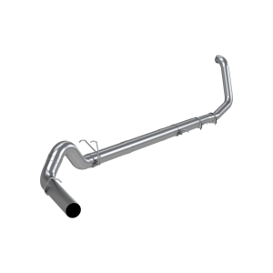 MBRP Aluminized Steel 5" Turbo Back Single Side Exit - No Muffler for 1999-2003 Ford F-250/350 7.3L - S62220PLM