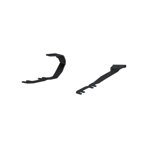 MBRP Ditch Light Brackets for Ford (2024-26) Ranger, Black-Coated