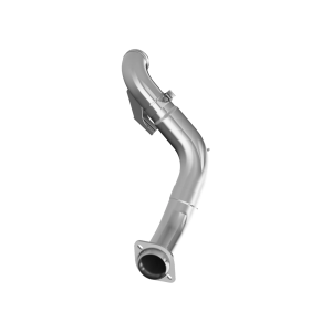 MBRP Aluminized Steel 4" Turbo Down Pipe for 2015-2016 Ford 6.7L Powerstroke - Non Cab & Chassis Only - FAL460