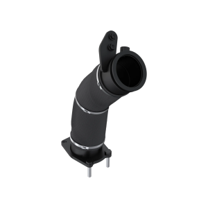 MBRP 3.5" Down Pipe for Chevy/GMC (2017-26) Silverado/Sierra 2500HD/3500HD L5P Duramax 6.6L, Black-Coated Aluminized
