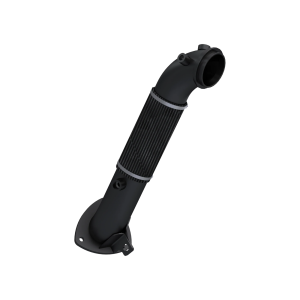 MBRP 3" Down Pipe for Chevy/GMC (2015-16) Duramax 2500/3500, Black-Coated Aluminized