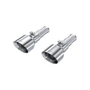 MBRP Tips, 5" OD Dual Wall Angle Cut, Sold in Pairs for Ram (2019-24) 1500 5.7L Hemi, T304 Stainless