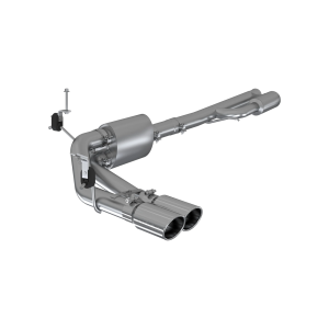 MBRP 3" Cat Back Exhaust for Chevy/GMC (2019-26) 1500 Silverado/Sierra 4.3L, 5.3L, Pre-Axle Dual Side Exit, T304 Stainless