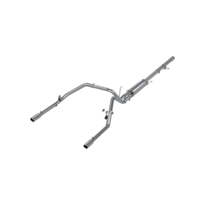 MBRP Aluminized Steel 2.5" Cat Back Dual Split Rear for 2006-2008 Dodge Ram 1500 5.7L HEMI SC/CC-SB - S5126AL
