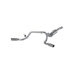 MBRP 3" Cat Back Exhaust for Toyota (2016-23) Tacoma 3.5L, Dual Split Side, Aluminized