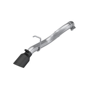 MBRP 2.5" Axle-Back Exhaust for Jeep (2018-26) Wrangler (JL) 3.6L, 2-Door/4-Door, Turn Down Exit with Black Tip, T409 Stainless