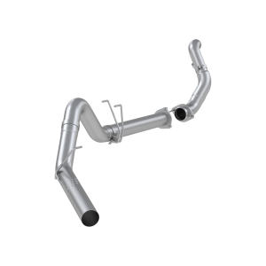 MBRP 4" Fitler Back Exhaust for Ford (2011-14) F-250/F-350/F-450, 6.7L PowerStroke, CC/SC, Single Side Exit - no muffler - with Carb Approved Downpipe EO# D-763-1, Aluminized