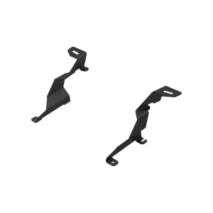 MBRP Ditch Light Brackets for Ford (2023-26) F250/F350/F450 Superduty 6.7L, 6.8L, 7.3L, Black-Coated