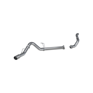MBRP 4" Filter Back Exhaust for Ford (2011-14) F-250/350/450 6.7L, Single Side Exit Down Pipe, Aluminized