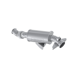 MBRP 3" Turbo Back Exhaust for Can-Am (2024-26) Maverick R, Single Slip-on system with Catalytic Converter, Performance Series