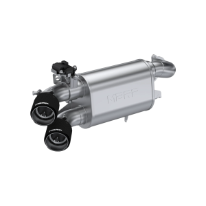 MBRP Slip-on, Active Exhaust, Dual out for Polaris (2022-24) RZR Turbo R