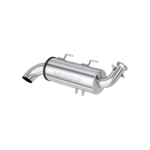 MBRP 5" Single Slip-on Exhaust, Performance Series. for Polaris (2011-26) Sportsman Touring 850
