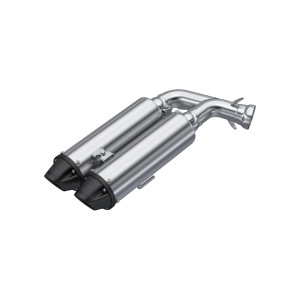 MBRP 4" Dual Slip-on, Performance Series for Polaris (2020-26) Sportsman XP 1000S, Scramber XP 1000