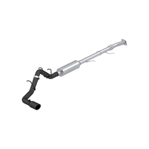 MBRP 3" Cat-Back Exhaust for Chevy/GMC (2023-26) Colorado/Canyon 2.7L Turbo, Single Side Exit, Black-Coated Aluminized