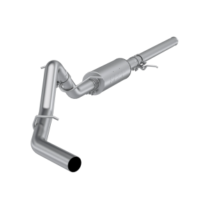 MBRP 3" Cat Back Exhaust for Chevy/GMC (2019) 1500 Silverado/Sierra 4.3L V6, 5.3L V8 Limited (LD) - One-piece driveshaft only, Single Side Exit, Aluminized