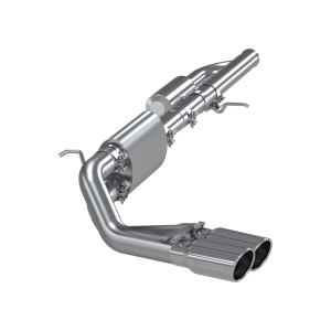 MBRP 3" Cat Back Exhaust for Chevy/GMC (2019) 1500 Silverado/Sierra 4.3L V6, 5.3L V8 Limited (LD), Pre-Axle Dual Outlet, T409 Stainless
