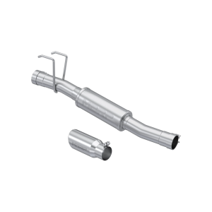 MBRP 3" Muffler Replacement with 4" OD Tip for Dodge (2009-10) Ram 1500 3.7L V6/4.7L, 5.7L V8, T409 Stainless