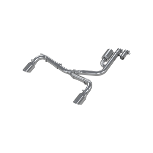 MBRP 2.5" Resonator-Back Exhaust for Ford (2021-24) Bronco Sport 2.0L EcoBoost, Dual Split Rear, T409 Stainless