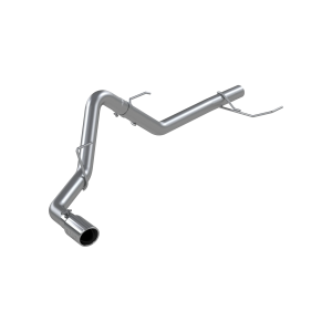 MBRP 3" Resonator Back Exhaust for Ford (2021-26) F-150 3.5L PowerBoost Hybrid, Single Side Exit, Aluminized