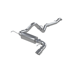 MBRP 3" Cat-Back Exhaust for Ford (2021-26) Bronco, 2.3L/2.7L EcoBoost (2-Door/4-Door), Single Rear Exit, Aluminized
